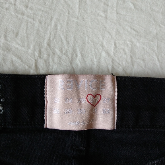 Revice 90s Baby Joey Black Wash Jeans - Picture 5 of 9